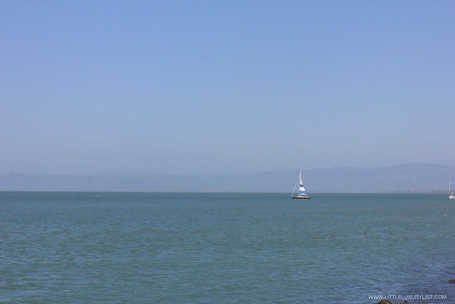 San Francisco marina sailboat by little luxury list