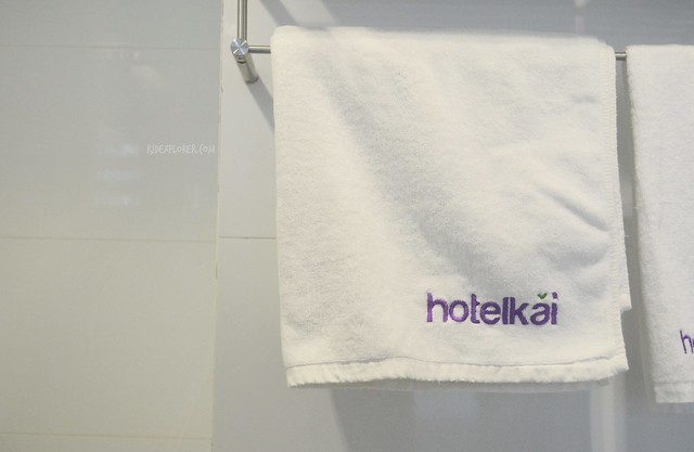 hotel kai shower amenities