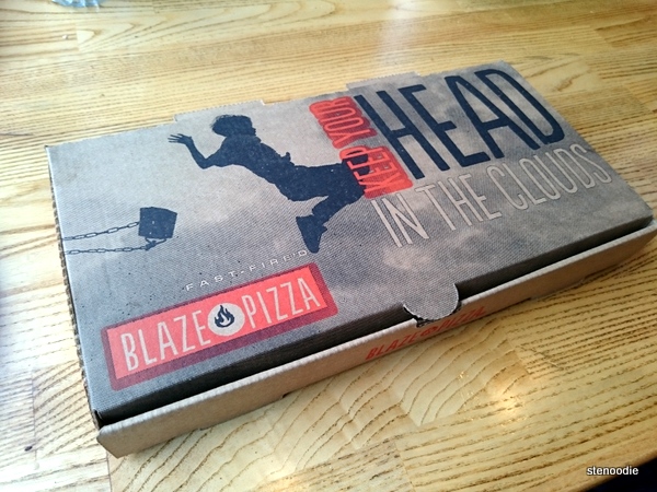 Leftover take-out pizza box